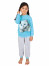 Detské dlhé pyžamo MAZEL tyrkysové - P MAZEL 1 BASS 98-104
