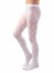 Dievčenské pančuchové nohavice MIKI 111 biele - MIKI 111 140-76